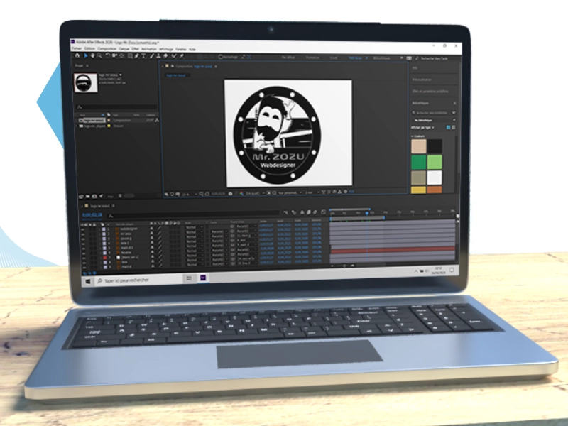 Animation d'un logo avec Alter effets