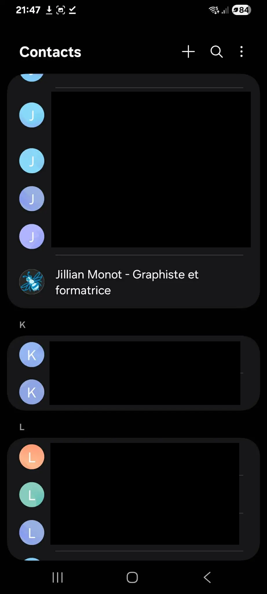 Carte de visite virtuelle 100% à toi 4