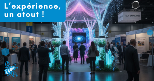 Vignette de l'article sur l'impact des émotions dans le design de stand de salon, expertise Jillian Monot.